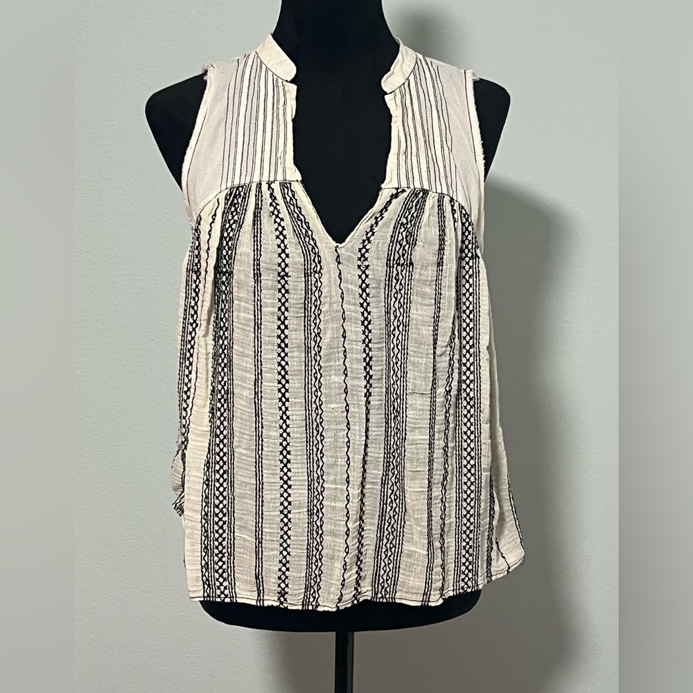 FREE PEOPLE Sleeveless Tie Back Top - XS